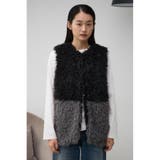 プードルフェイクファーベスト | AZUL BY MOUSSY | 詳細画像14 