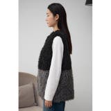 プードルフェイクファーベスト | AZUL BY MOUSSY | 詳細画像15 