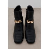 メタルチェーンショートブーツ | AZUL BY MOUSSY | 詳細画像3 