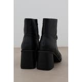 メタルチェーンショートブーツ | AZUL BY MOUSSY | 詳細画像4 