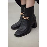 メタルチェーンショートブーツ | AZUL BY MOUSSY | 詳細画像9 