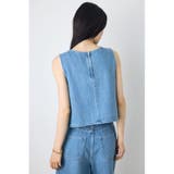 甘撚りデニムブラウス | AZUL BY MOUSSY | 詳細画像7 