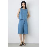 甘撚りデニムブラウス | AZUL BY MOUSSY | 詳細画像8 