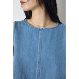 甘撚りデニムブラウス | AZUL BY MOUSSY | 詳細画像9 