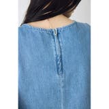 甘撚りデニムブラウス | AZUL BY MOUSSY | 詳細画像10 