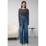 サスツキデニムワイドパンツ | AZUL BY MOUSSY | 詳細画像23 