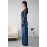 サスツキデニムワイドパンツ | AZUL BY MOUSSY | 詳細画像24 