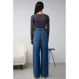 サスツキデニムワイドパンツ | AZUL BY MOUSSY | 詳細画像25 