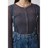 サスツキデニムワイドパンツ | AZUL BY MOUSSY | 詳細画像26 