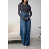 サスツキデニムワイドパンツ | AZUL BY MOUSSY | 詳細画像19 