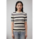 ハーフスリーブクルーネックリブトップス | AZUL BY MOUSSY | 詳細画像16
