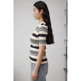ハーフスリーブクルーネックリブトップス | AZUL BY MOUSSY | 詳細画像17