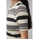 ハーフスリーブクルーネックリブトップス | AZUL BY MOUSSY | 詳細画像20