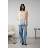 アソートレイヤードペプラムトップス | AZUL BY MOUSSY | 詳細画像4