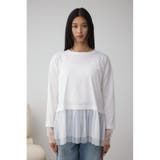 アソートレイヤードペプラムトップス | AZUL BY MOUSSY | 詳細画像5