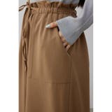 ソフトタッチギャザーワイドパンツ | AZUL BY MOUSSY | 詳細画像21 