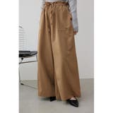 ソフトタッチギャザーワイドパンツ | AZUL BY MOUSSY | 詳細画像12 