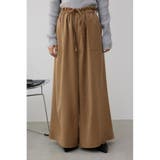 ソフトタッチギャザーワイドパンツ | AZUL BY MOUSSY | 詳細画像16 