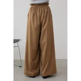 ソフトタッチギャザーワイドパンツ | AZUL BY MOUSSY | 詳細画像18 