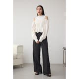 フロントタックイージーワイドパンツ | AZUL BY MOUSSY | 詳細画像3 