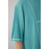 ブランケットステッチリラックスニット | AZUL BY MOUSSY | 詳細画像19