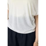 ドレープフレンチスリーブTシャツ | AZUL BY MOUSSY | 詳細画像8