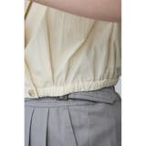 ドロストリングギャザーシャツベスト | AZUL BY MOUSSY | 詳細画像22 