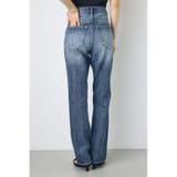 AZUL DENIM センタープレスストレートデニム ショート丈 | AZUL BY MOUSSY | 詳細画像3 