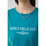 メタリックプリントTシャツ | AZUL BY MOUSSY | 詳細画像25 