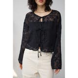 BLK | メッシュパターンカーディガン | AZUL BY MOUSSY