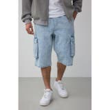 L/BLU1 | AZUL DENIM カーゴショーツ | AZUL BY MOUSSY