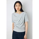 T.GRY | ドレープ5分袖トップス | AZUL BY MOUSSY