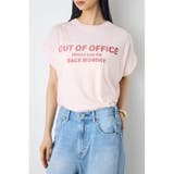 フレンチスリーブロゴプリントT | AZUL BY MOUSSY | 詳細画像14
