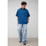 オーバーサイズジャガードニットポロ | AZUL BY MOUSSY | 詳細画像23
