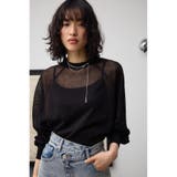 ボリュームスリーブシアーニット | AZUL BY MOUSSY | 詳細画像15