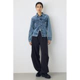 AZUL DENIM タイトフィットデニムジャケット | AZUL BY MOUSSY | 詳細画像16 