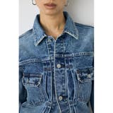 AZUL DENIM タイトフィットデニムジャケット | AZUL BY MOUSSY | 詳細画像17 