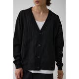 BLK | クロシェフラワーニットカーディガン | AZUL BY MOUSSY