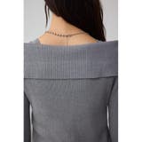ジップアンサンブルニット | AZUL BY MOUSSY | 詳細画像36 