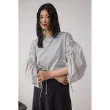 ギャザースリーブカットトップス | AZUL BY MOUSSY | 詳細画像31 