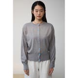 カラーボタンベーシックカーディガン | AZUL BY MOUSSY | 詳細画像25