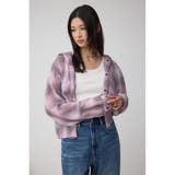 シアーチェックフードシャツ | AZUL BY MOUSSY | 詳細画像33 