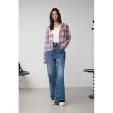 シアーチェックフードシャツ | AZUL BY MOUSSY | 詳細画像34 