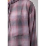 シアーチェックフードシャツ | AZUL BY MOUSSY | 詳細画像39 