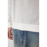 ハニカムクルーネックニット | AZUL BY MOUSSY | 詳細画像11