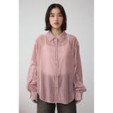 シアーコーデュロイ袖スリットボタンシャツ | AZUL BY MOUSSY | 詳細画像18 