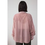 シアーコーデュロイ袖スリットボタンシャツ | AZUL BY MOUSSY | 詳細画像20 