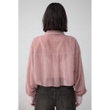 シアーコーデュロイ袖スリットボタンシャツ | AZUL BY MOUSSY | 詳細画像26 