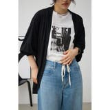 BLK | T/Fクリーンクールドルマンカットカーディガン | AZUL BY MOUSSY