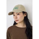 ウォッシュ加工フロントメッセージキャップ | AZUL BY MOUSSY | 詳細画像20 
